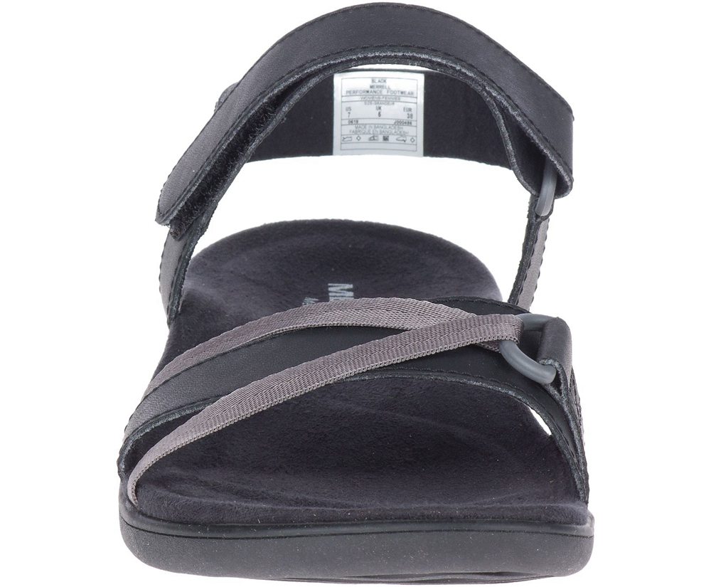 Sandały Merrell Damskie Czarne - District Kindra Strap - 651908-EOZ